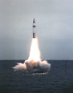 Polaris Missile Launched from HMS Revenge