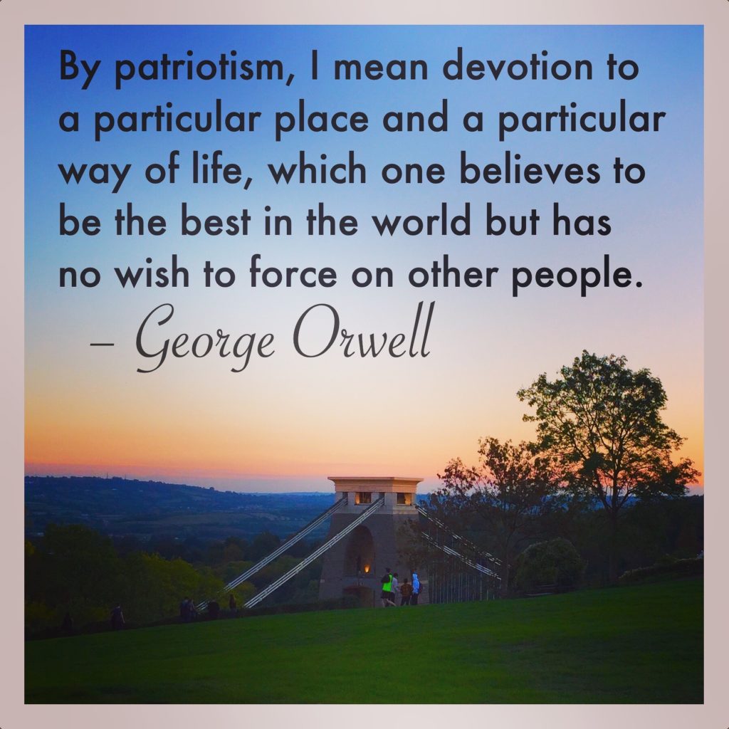 Orwell on Patriotism