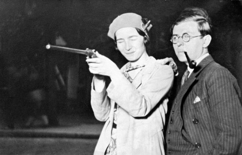 Simone de Beavoir and Jean-Paul Sartre