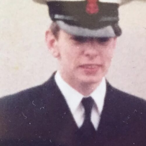 You're in the Navy now.